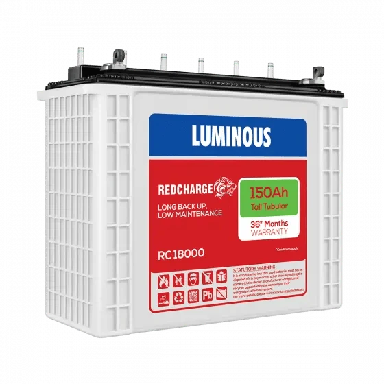Luminous Tubular battery